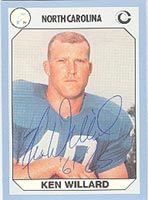 Ken Willard Autographed Card