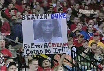 Beating Duke So Easy A Caveman Could Do It