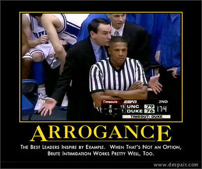 Duke Arrogance Poster