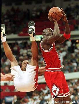 Michael Jordan Flips Out