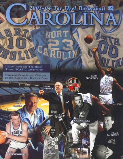2004 UNC Basketball Media Guide