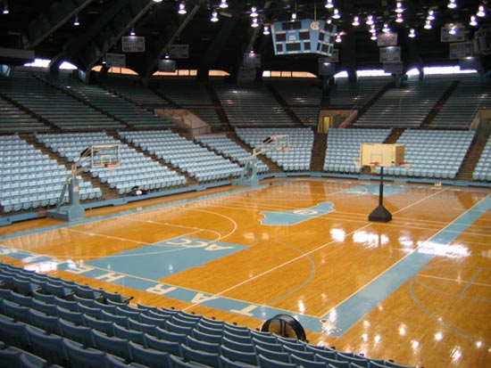 Carmichael Auditorium Basketball Court