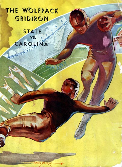 1935-11-02 UNC-NC State Game Program