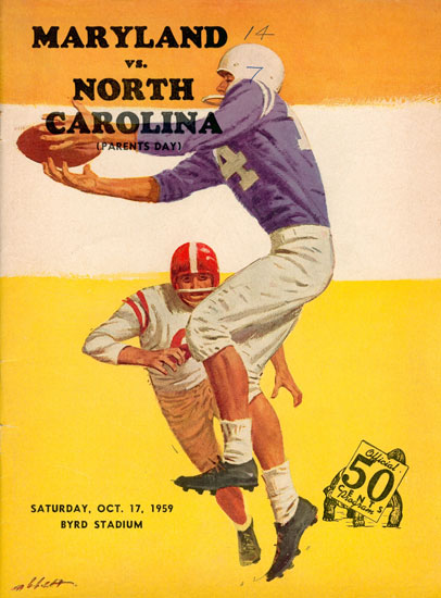1959-10-17 UNC-Maryland Program