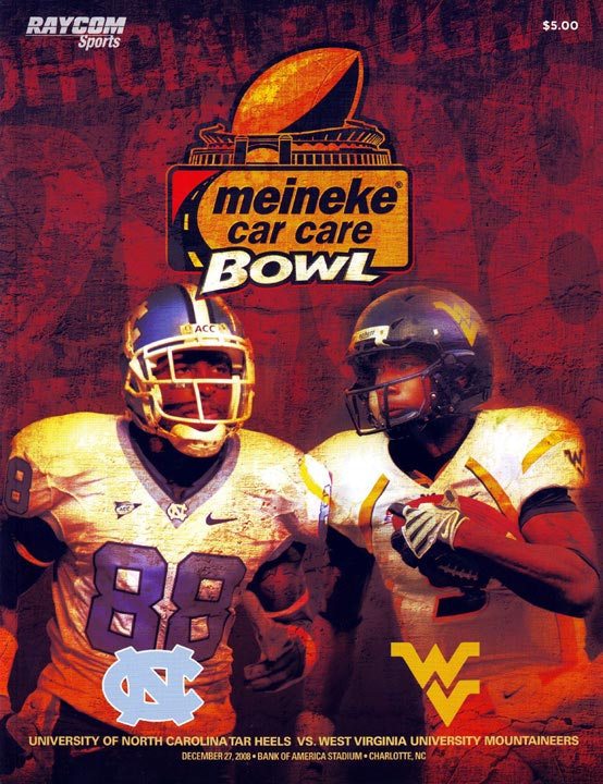 2008-12-27 Meineke Bowl Game Program