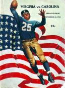 1941-11-20 UNC-Virginia Game Program