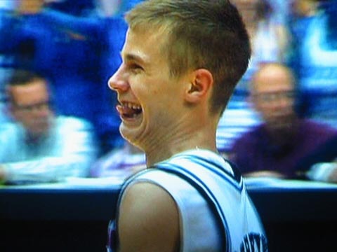 Jon Scheyer Goofy Face