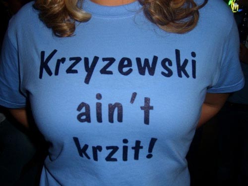 Krzyzewski Aint Krzit