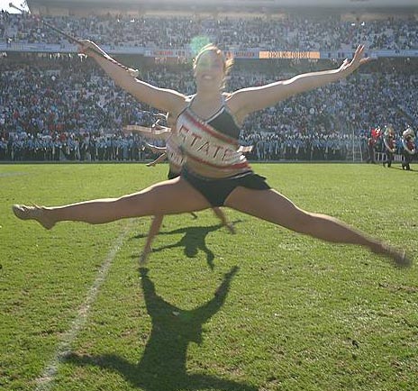 NC State Baton Twirler