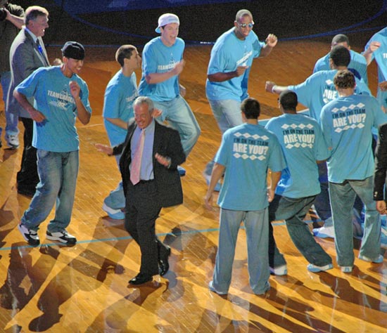 Roy Williams Dancing