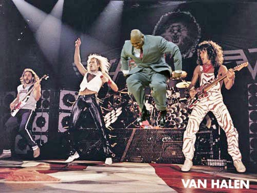 Sidney Lowe Van Halen Jump
