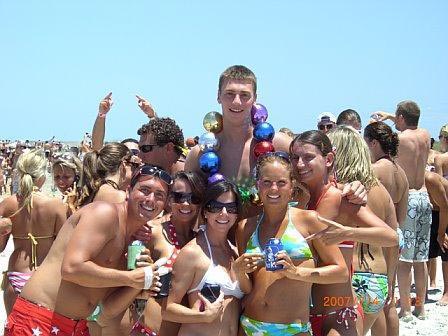 Tyler Hansbrough Beach Photo