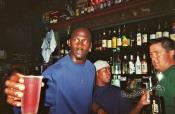 Michael Jordan Serving Drinks