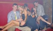 Tyler Hansbrough at the Club with Cutie