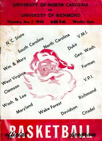 1950-12-07 UNC-Richmond Program