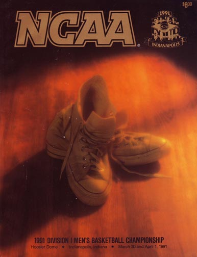 1991 Final Four Game Program