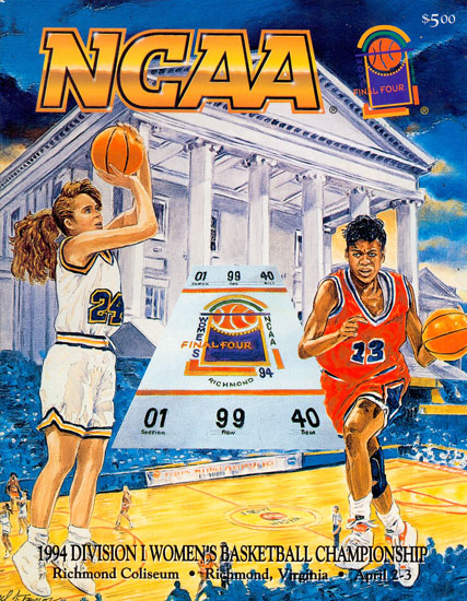 1994 Women Final Four Program