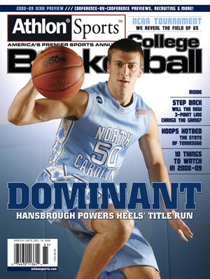 Tyler Hansbrough Athlon Magazine Cover