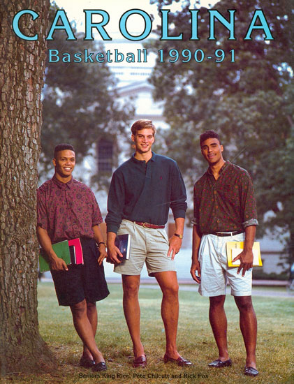 1991 UNC Basketball Media Guide