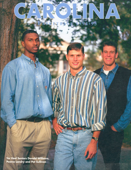 1995 UNC Basketball Media Guide