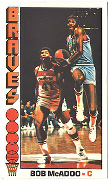 Photo: Bob McAdoo Buffalo Braves NBA Card - Tar Heel Times