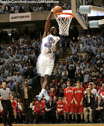 David Noel Windmill Dunk vs NC State 4