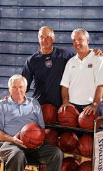 Dean Smith-Larry Brown-Roy Williams