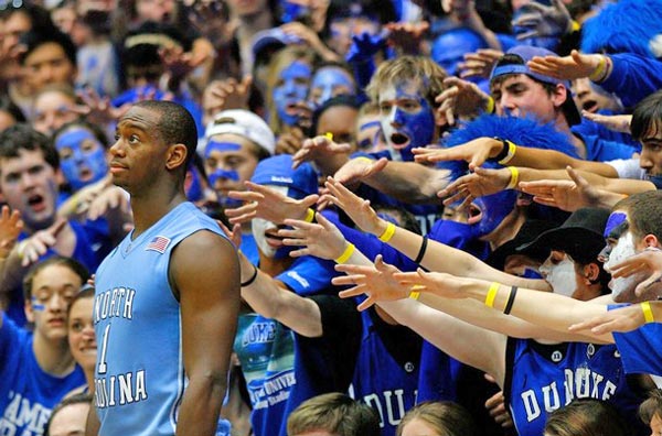 Marcus Ginyard and the Cameron Crazies