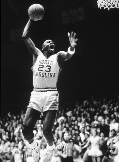 Michael Jordan Dunks In Carmichael