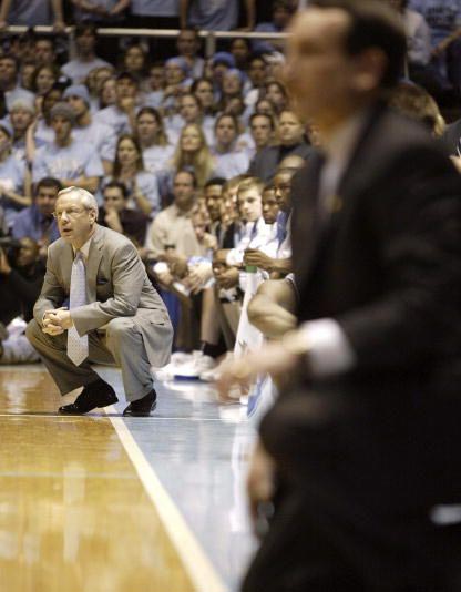 Roy Williams-Coach K First Meeting
