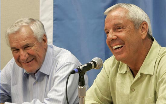 Roy Williams-Dean Smith HOF Induction