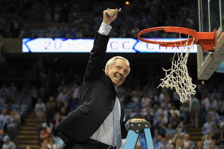Roy Williams Cuts Down the Net