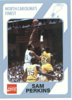 Sam Perkins UNC Card