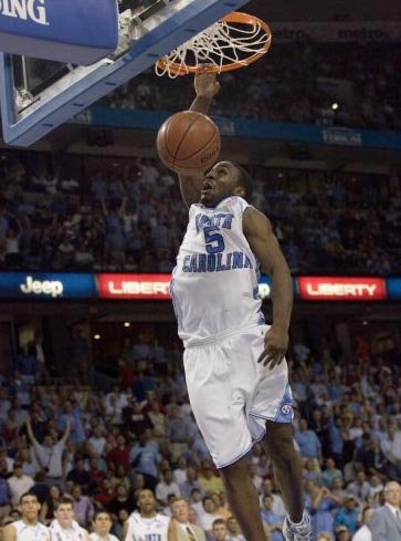 Ty Lawson NC State Dunk