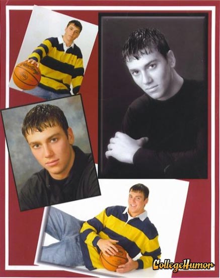 Tyler Hansbrough High School Yearbook Photos