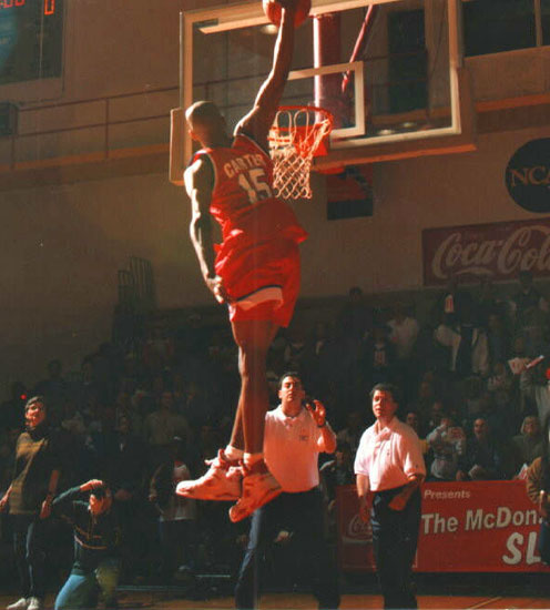 Photo Vince Carter High School Dunk 2 Tar Heel Times