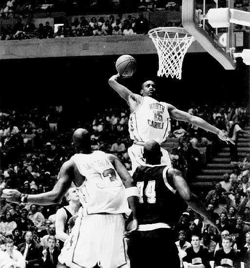 Photo Vince Carter Unc Dunk Tar Heel Times