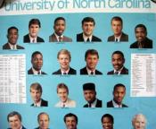 1986 UNC Basketball Calendar