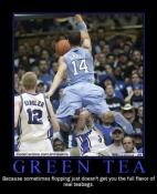 Danny Green Tea Poster