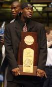 David Noel with NCAA Championship Trophy