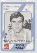 Eddie Fogler UNC Basketball Card