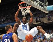 Harrison Barnes Dunks Over Miles Plumlee