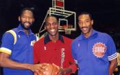 James Worthy Michael Jordan Walter Davis