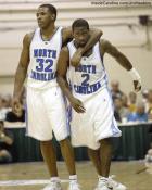 Rashad McCants and Raymond Felton