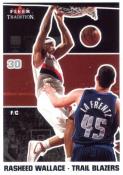 Rasheed Wallace Trail Blazers Card