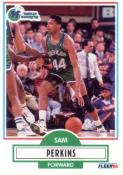Sam Perkins Mavericks Card