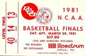 1981NCAASemiFinals stub