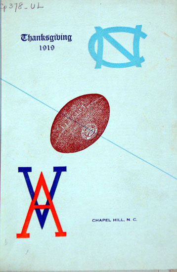 1919 UVa-UNC Program