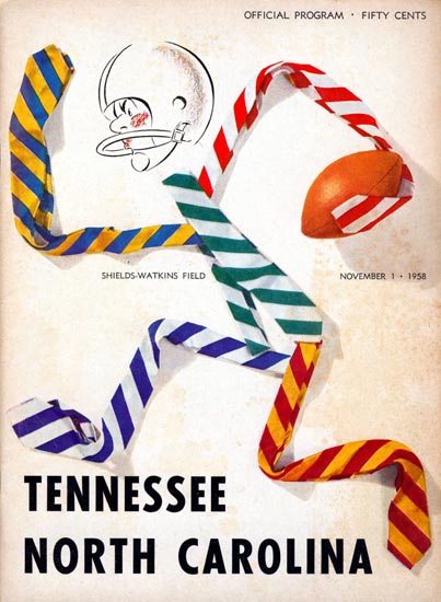 1958-11-01 UNC-Tennessee Program