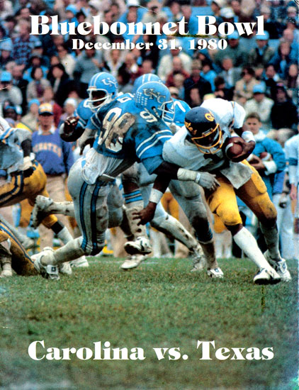 1980 Bluebonnet Bowl Media Guide